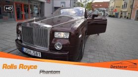 Обзор Rolls Royce Phantom из России в Германии