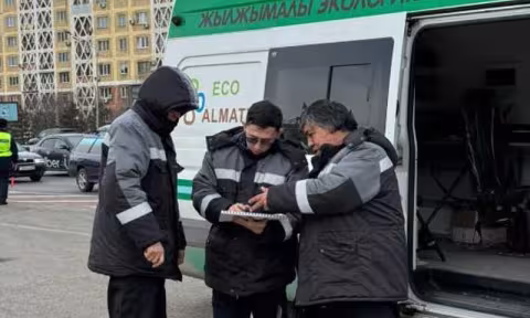 В Алматы во время проверок выявили превышение эконорм у автотранспорта